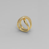 Thorn Ring Double Diamonds