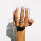 Thorn Ring Double Diamonds