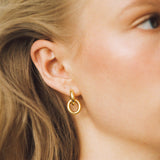 Chunky Hoop Tiny Plated