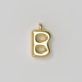 Letter Charms Large Gold