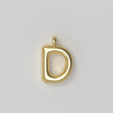 Letter Charms Large Gold