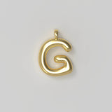 Letter Charms Large Gold
