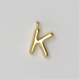 Letter Charms Large Gold