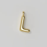Letter Charms Large Gold