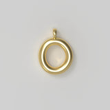 Letter Charms Large Gold