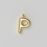 Letter Charms Large Gold