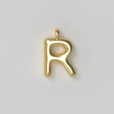 Letter Charms Large Gold
