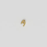 Rose Charm S Plated