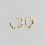 Slim Hoop Medium Plated