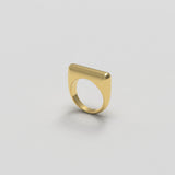 Sculpt Ring Slim Gold