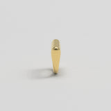 Sculpt Ring Slim Gold