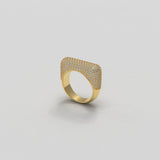 Sculpt Ring Thick Diamonds