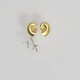 Shell Ear Stud Gold