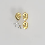 Shell Ear Stud Gold
