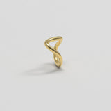 Thorn Band Ring II Gold