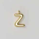 Letter Charm Large Gold