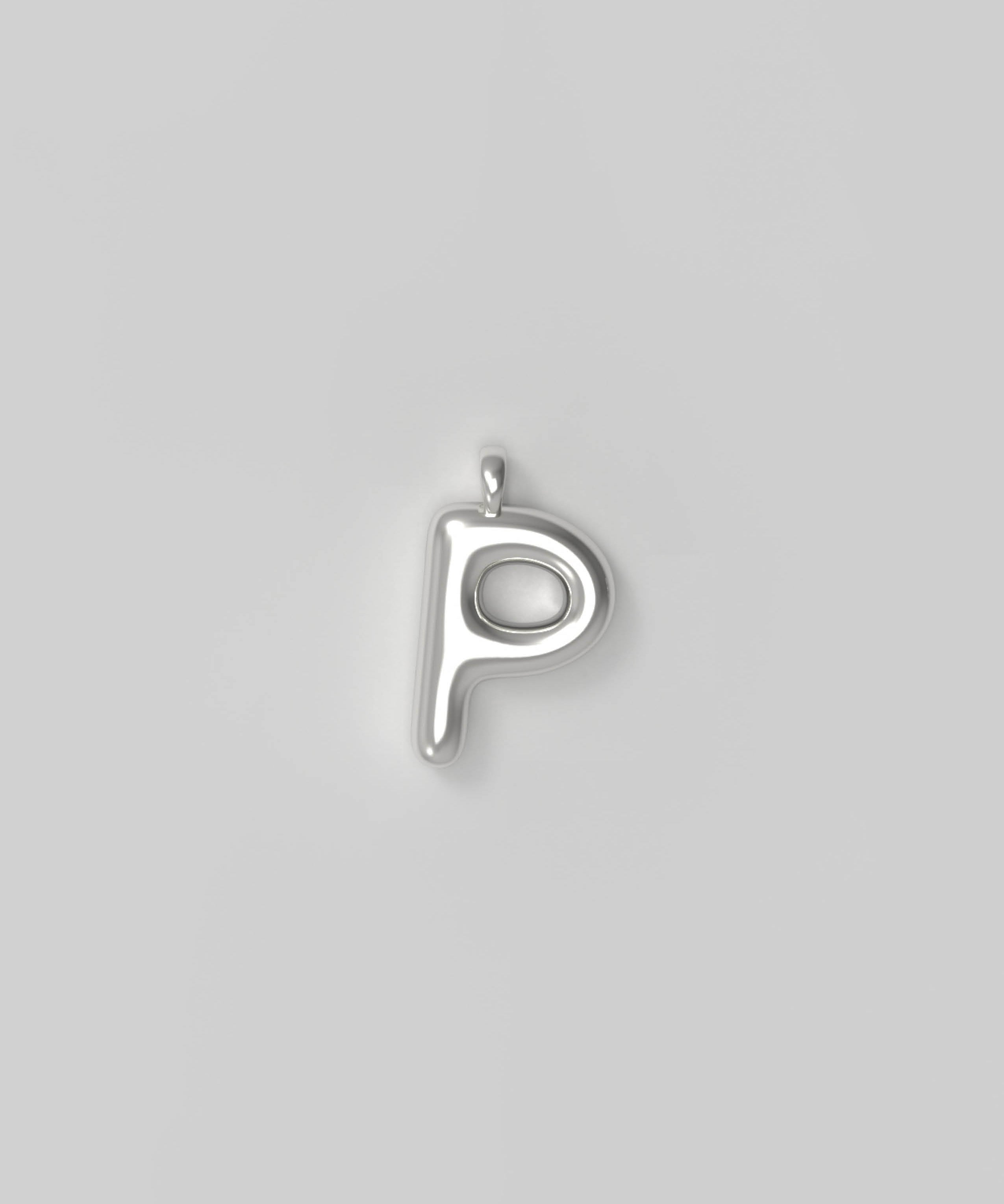 Letter Charm Small