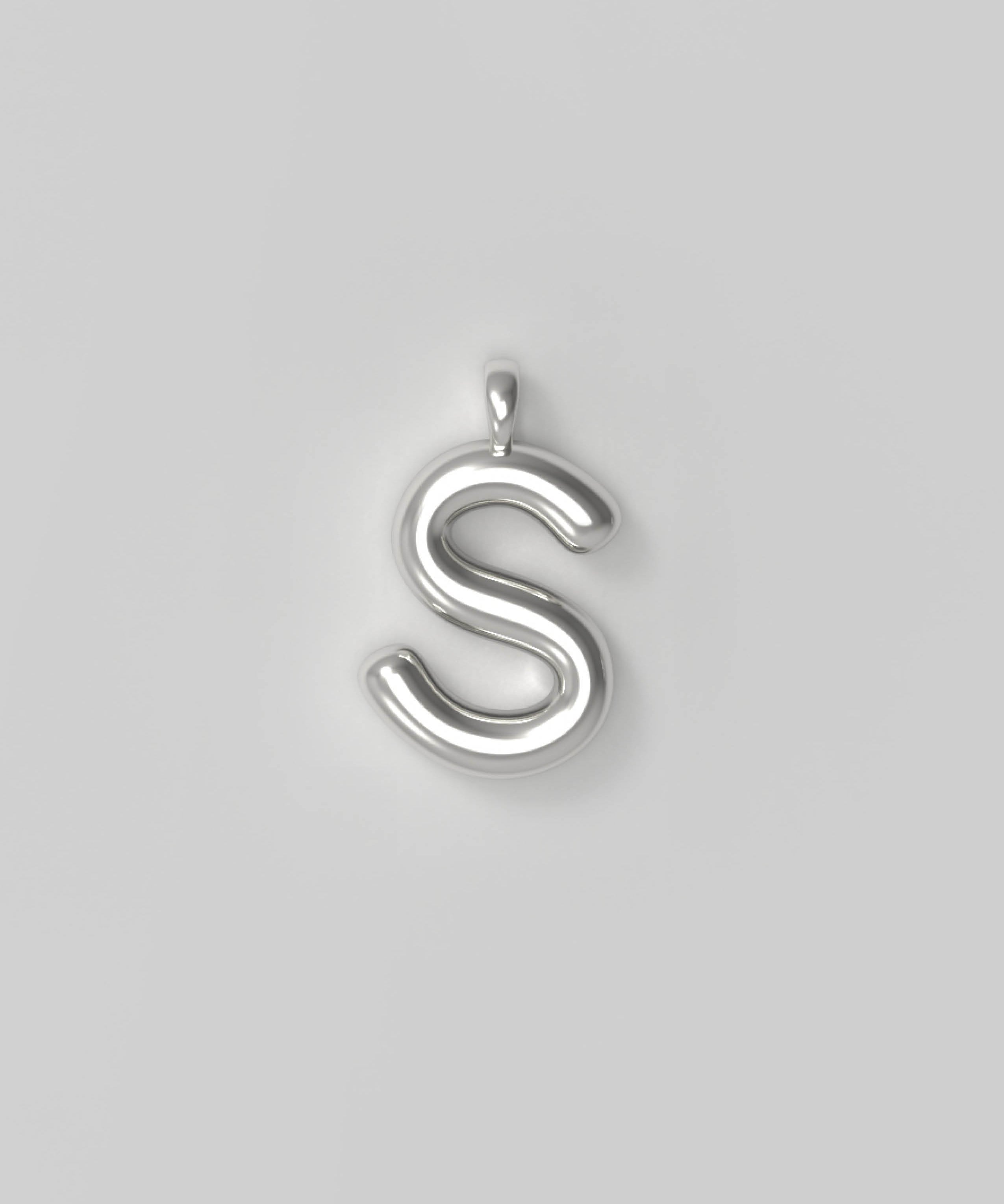 Letter Charm Large