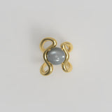 Reef Ring Moonstone Gold