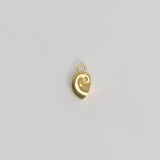 Shell Charm Plated