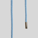 Silk Cord Sky Blue Gold