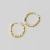 Slim Hoop Large Plated