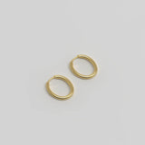 Slim Hoop Medium Plated