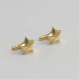 Star Cufflinks Gold